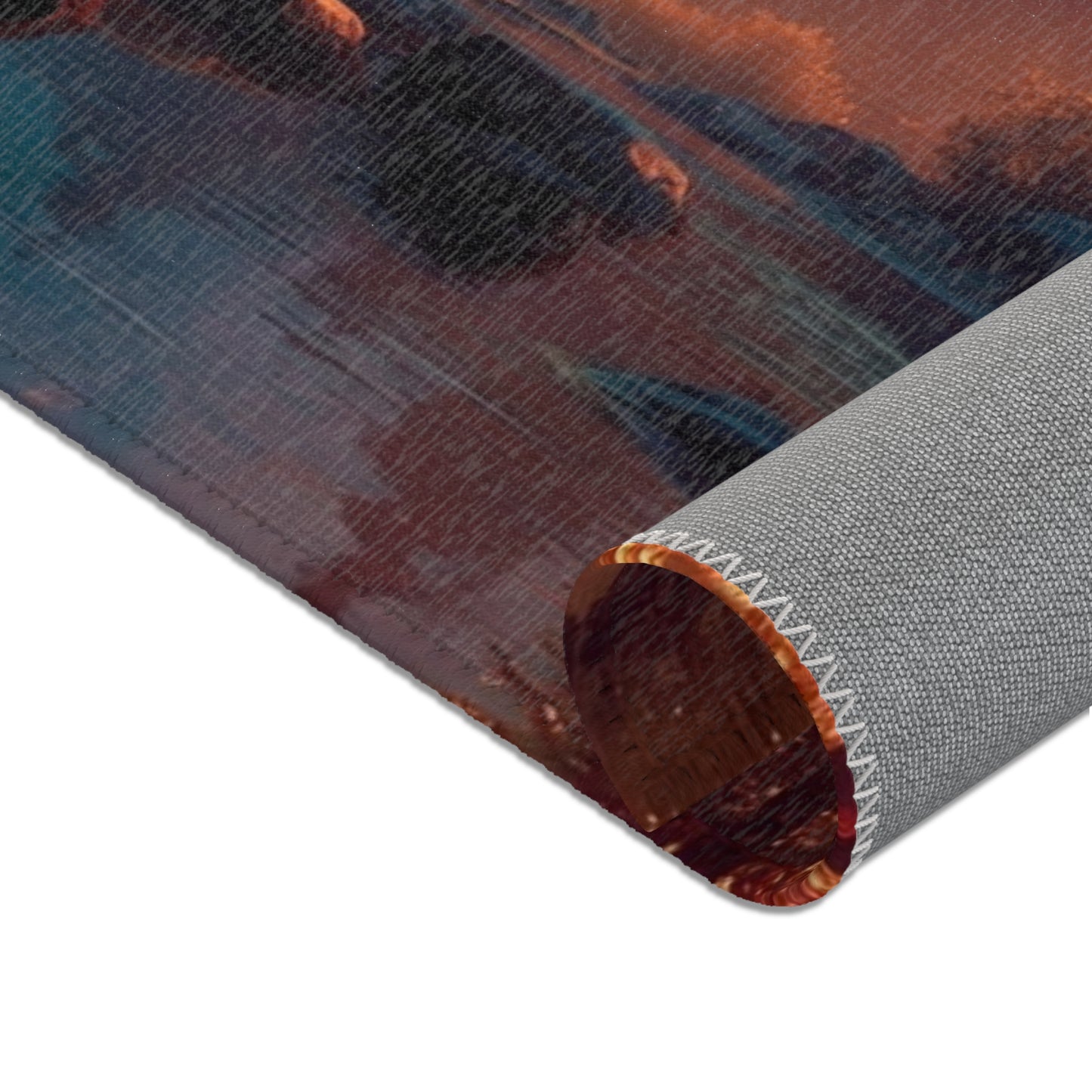 Half Dome Starlight Area Rugs – Mirror Lake Twilight Dreamscape