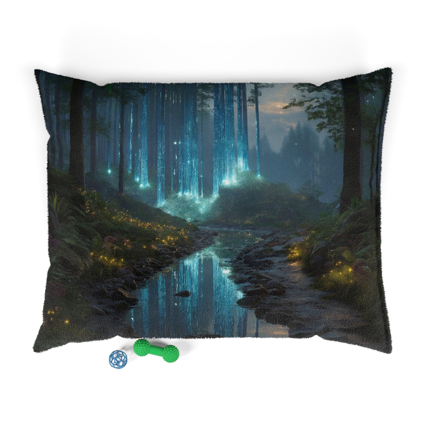 Celestial Falls Pet Bed – Whispering Forest Dreamscape