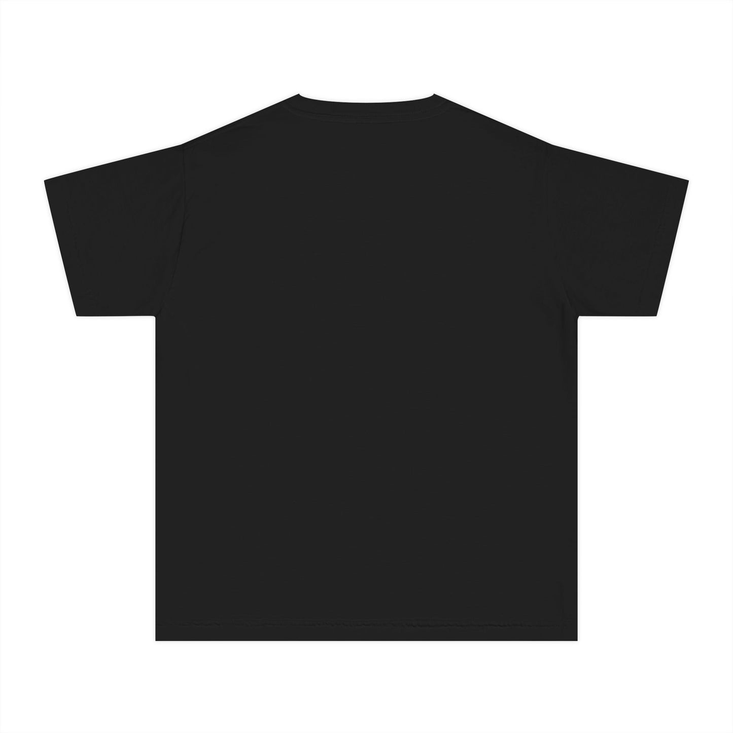 Golden Hour Wolf Youth Midweight Tee – Sunlit Sentinel Graphic