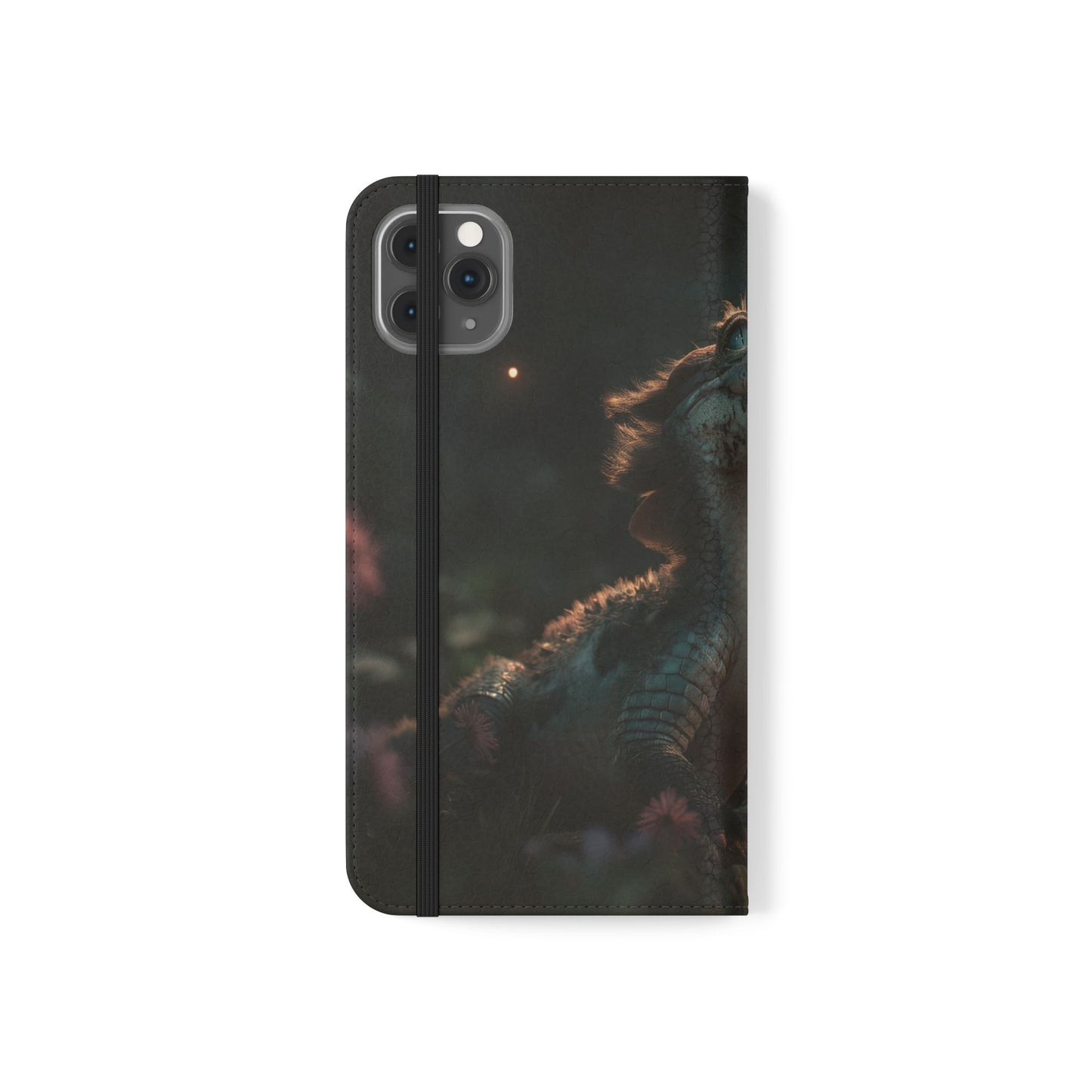 Crocodile Butterfly Flip Cases – Tender Guardian with Moth Companion