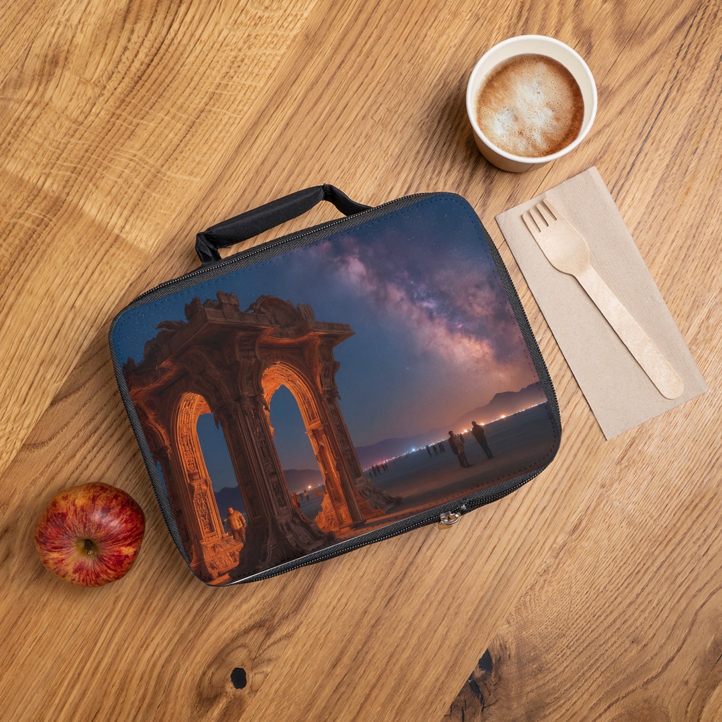 Celestial Archway Lunch Bag – Desert Gateway Under the Milky Way