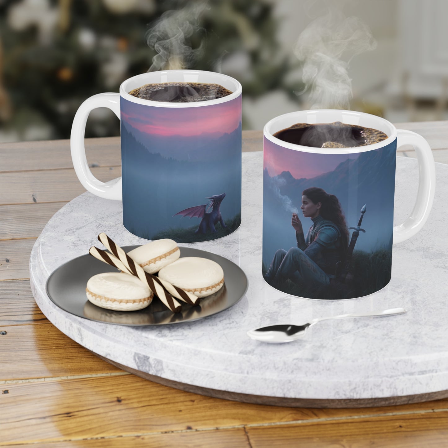 Dragon Sentinel Ceramic Mugs (11oz\15oz\20oz) – Twilight Companion Moments