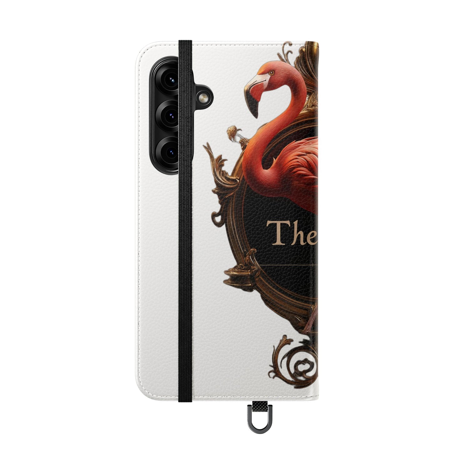 The Ritz Flamingo Flip Cases – Gilded Ornate Frame Art Design