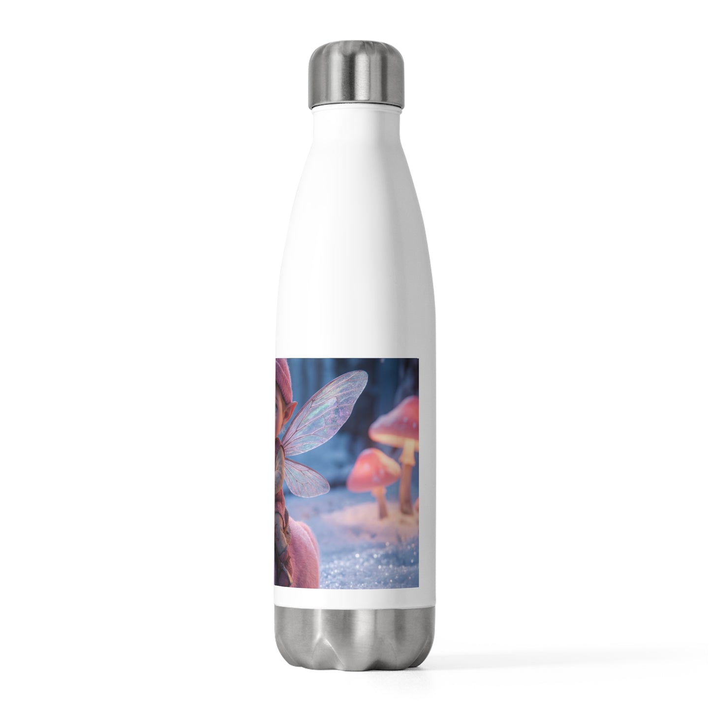 Winter Unicorn Rider 20oz Insulated Bottle – Snowdusted Fantasy Ride