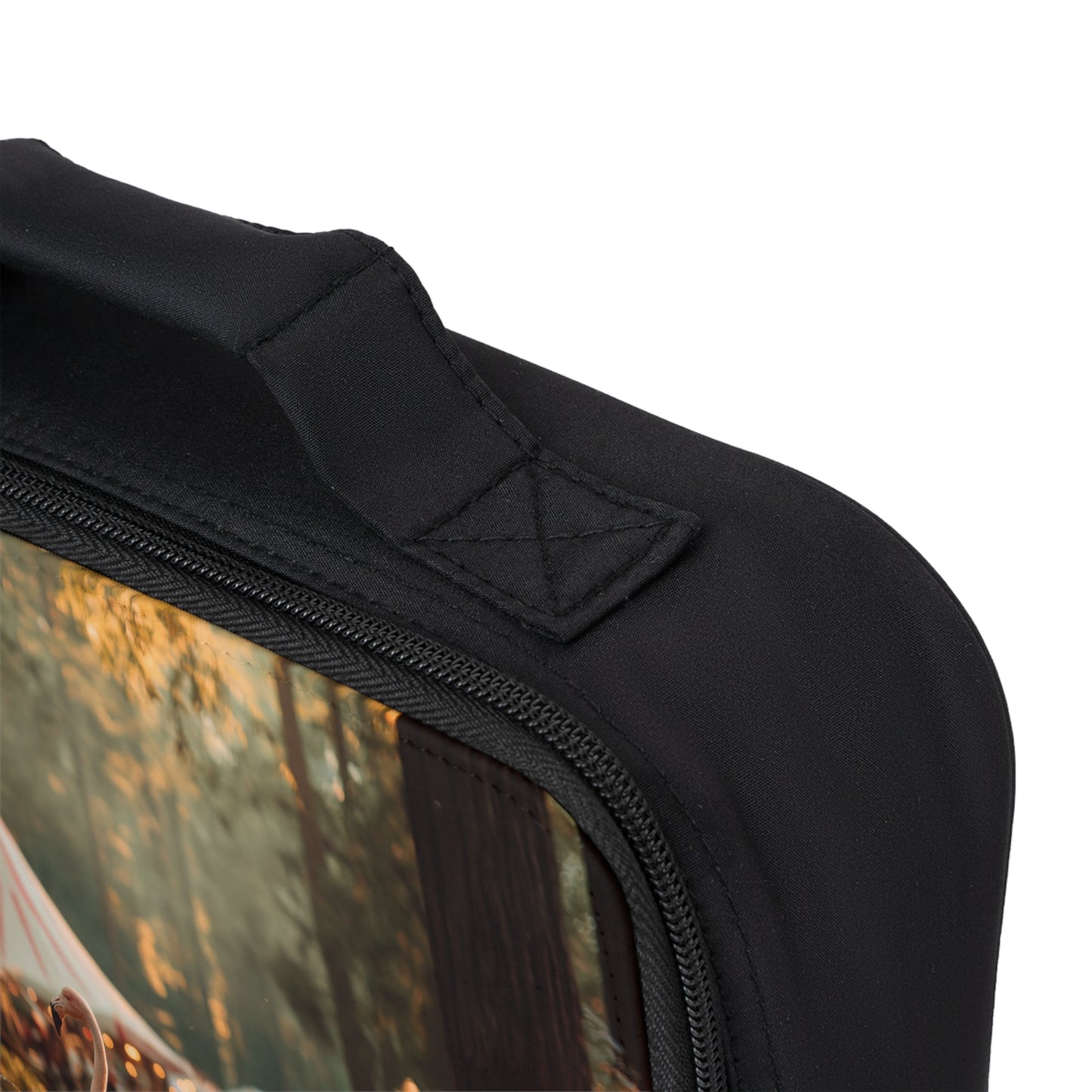 Pink Flamingo Forest Festival Lunch Bag – Sunset Carnival Pathway