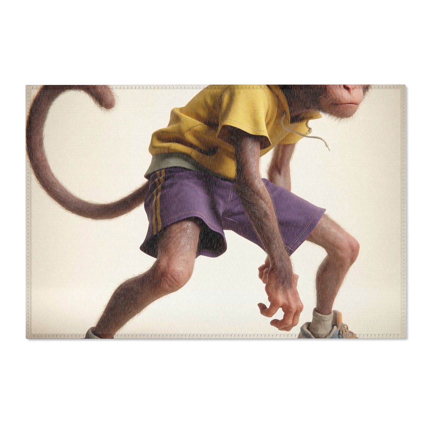 Streetwise Monkey Area Rug – Neon Alley Runner Dreamscape
