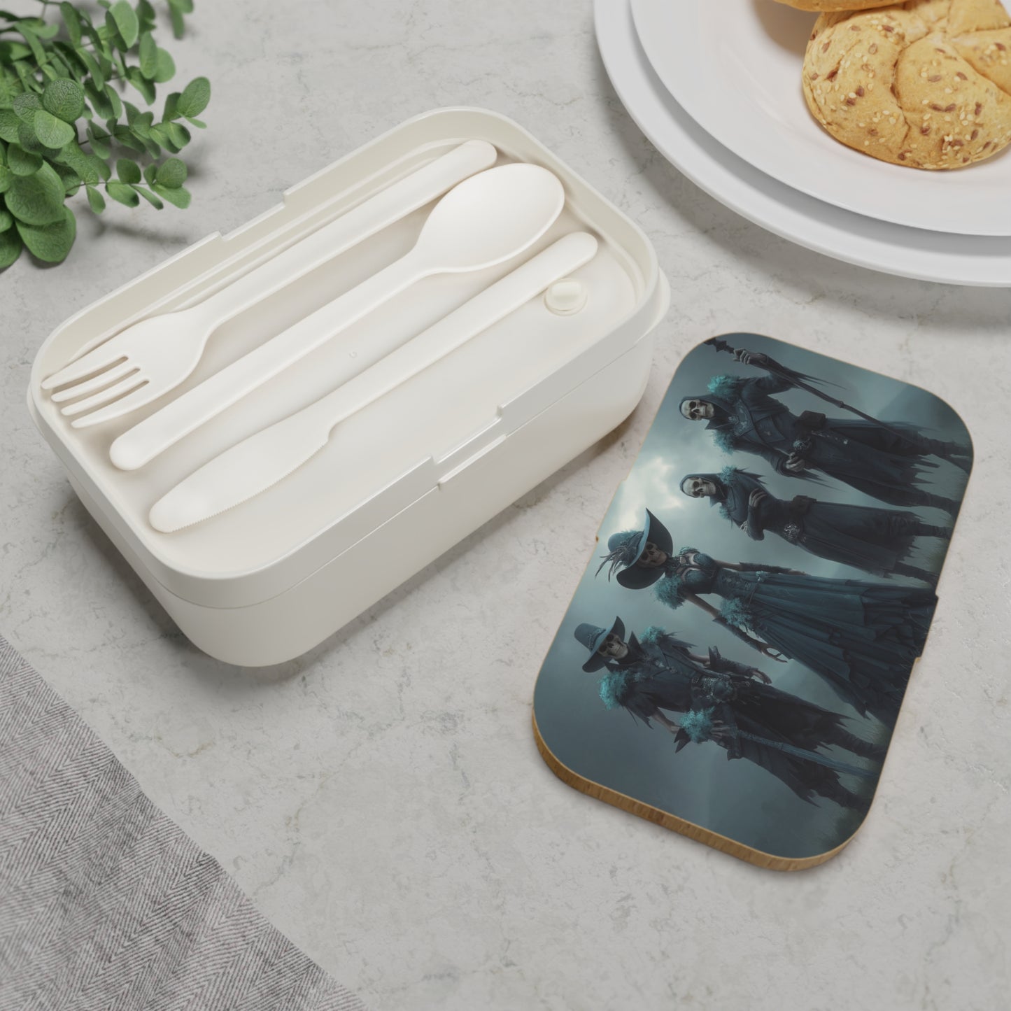 Four Reapers Bento Lunch Box – Misty Twilight Guardianscape