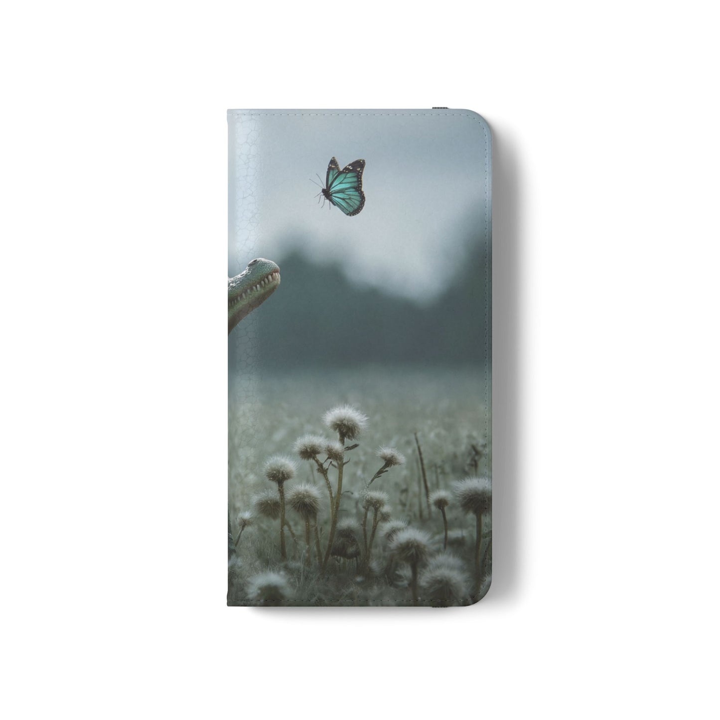Gentle Croc & Butterfly Flip Cases – Tender Meadow Guardian Scene