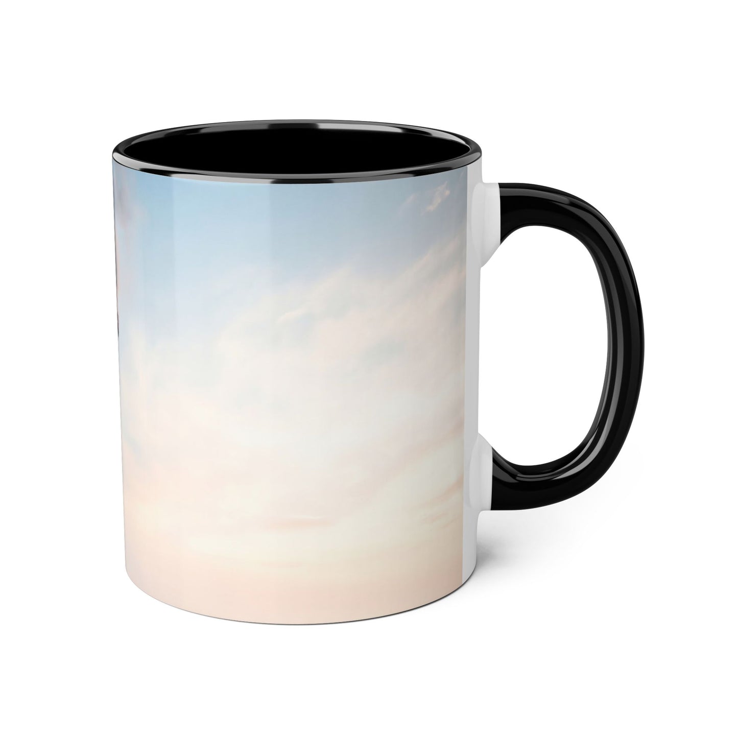 Rusty Tower Accent Mugs, 11oz – Steam-Rising Industrial Lighthouse
