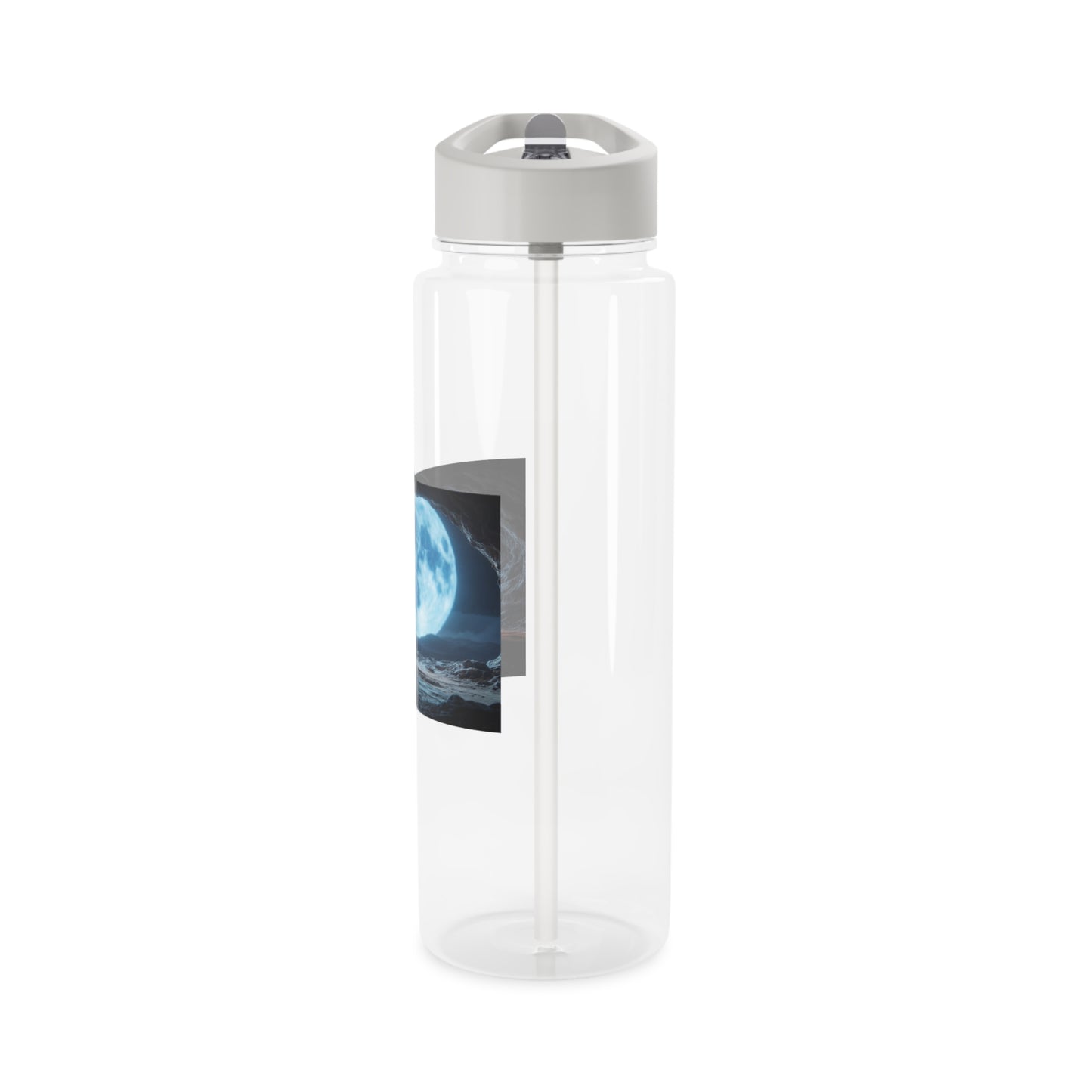 Moonlit Monk Tritan Water Bottle – Stillness Beneath the Celestial Glow