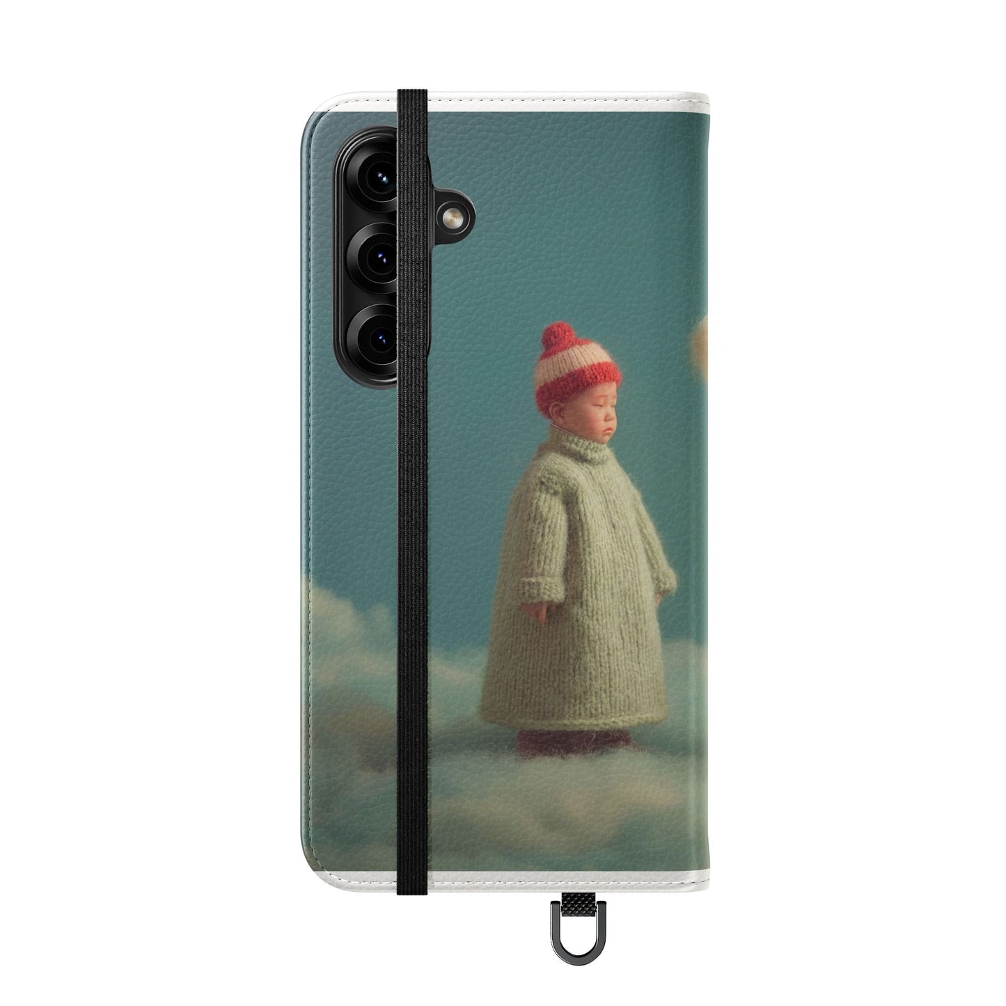 Woolly Dragon & Child Flip Cases – Cloudside Guardians