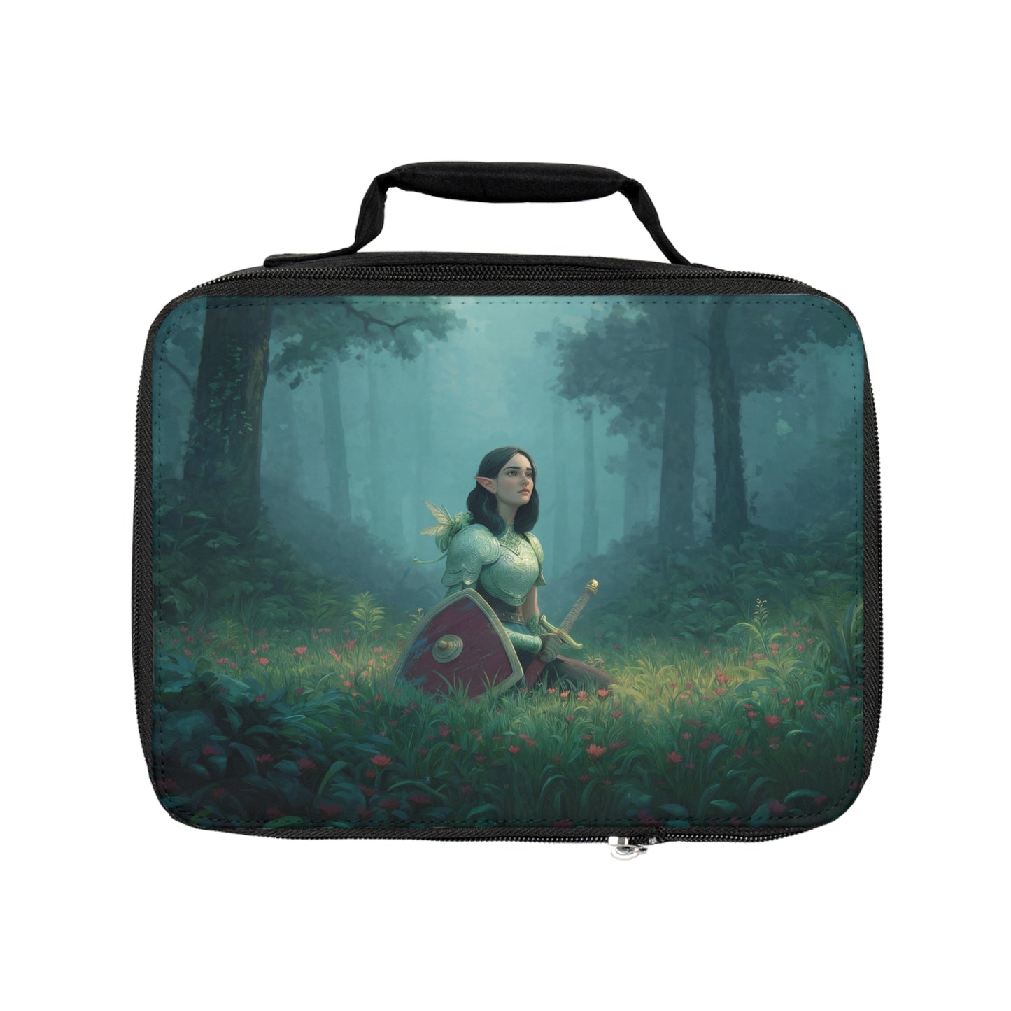 Forest Sentinel Lunch Bag – Guardian of the Misty Glade