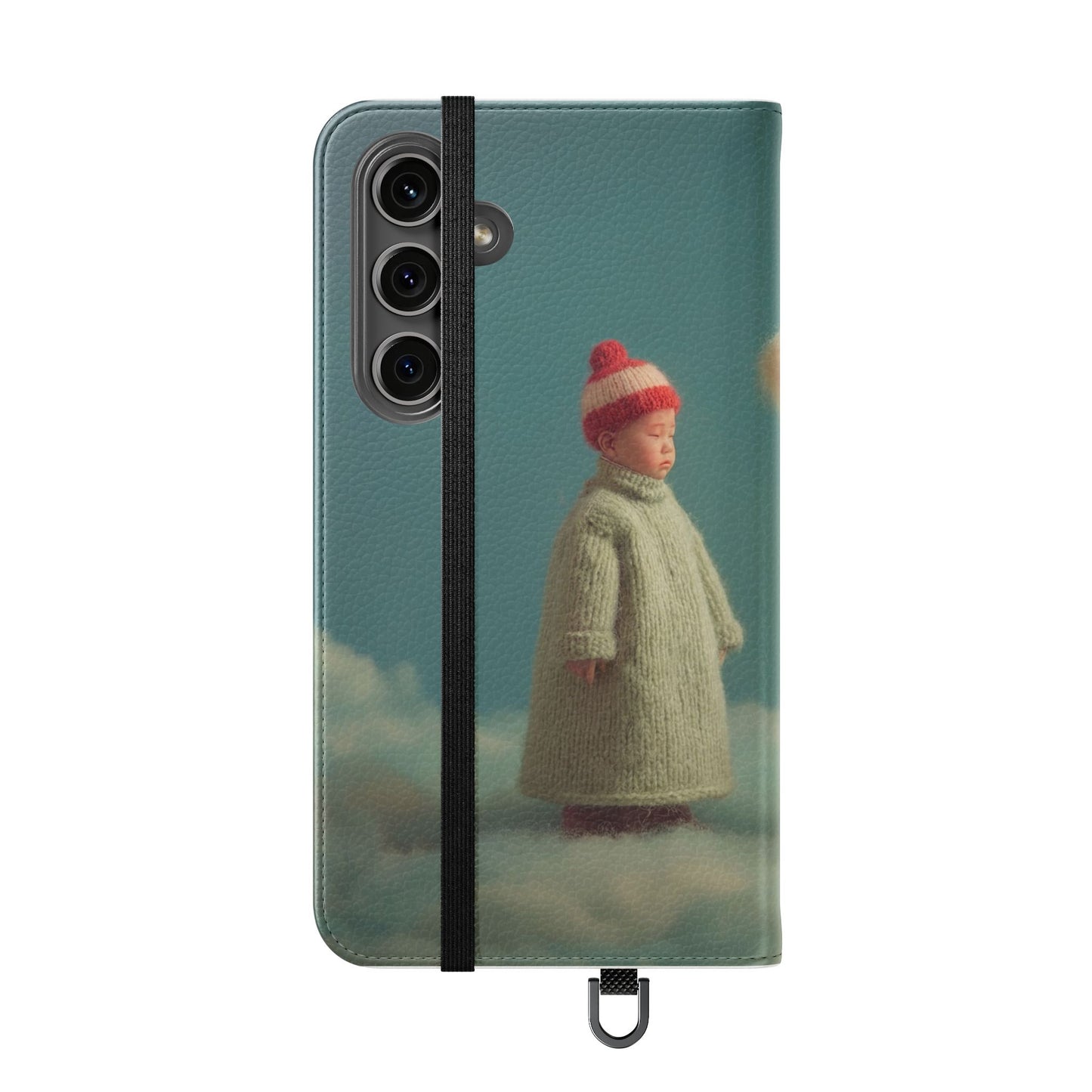 Woolly Dragon & Child Flip Cases – Cloudside Guardians