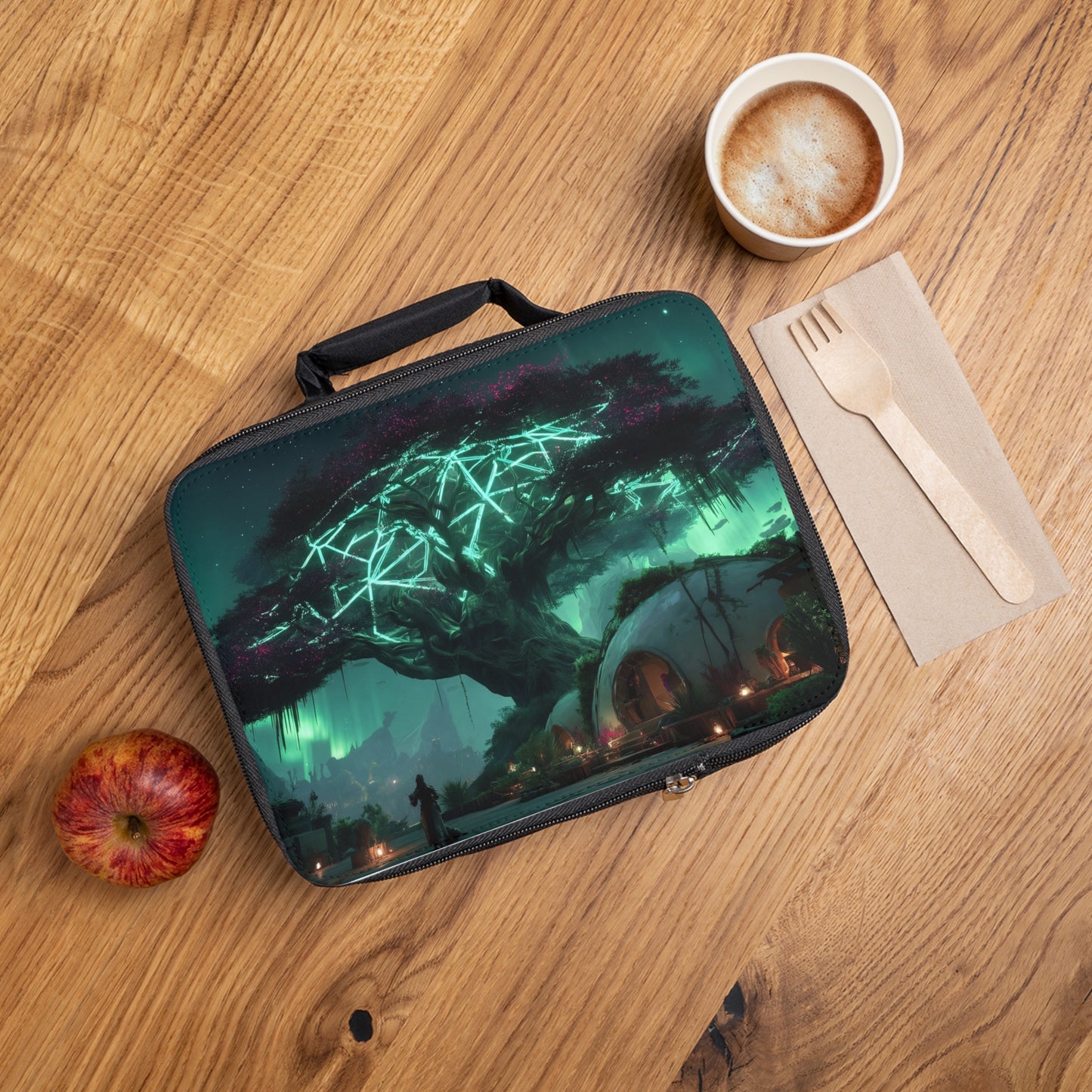 Celestial Tree Rooted Lunch Bag – Aurora Grove Sanctuary