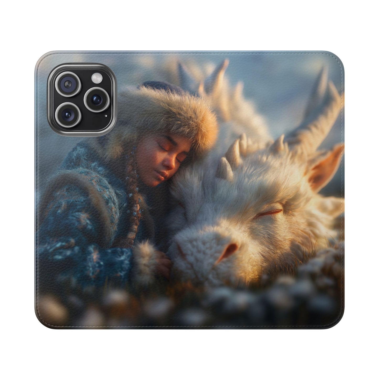 Guardian’s Rest Flip Cases – Snow-Capped Dragon and Sleeper