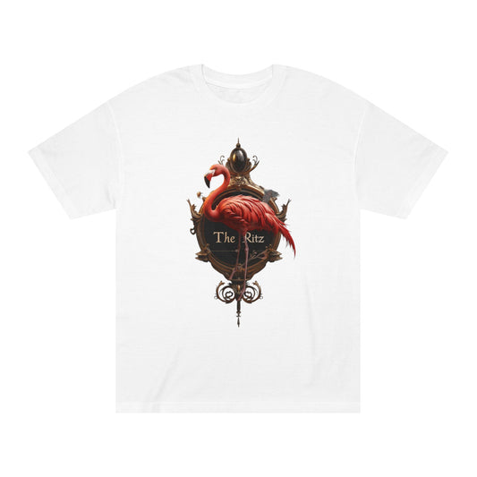 Neon Flamingo Clock – The Ritz Ornate Wall Art Tee