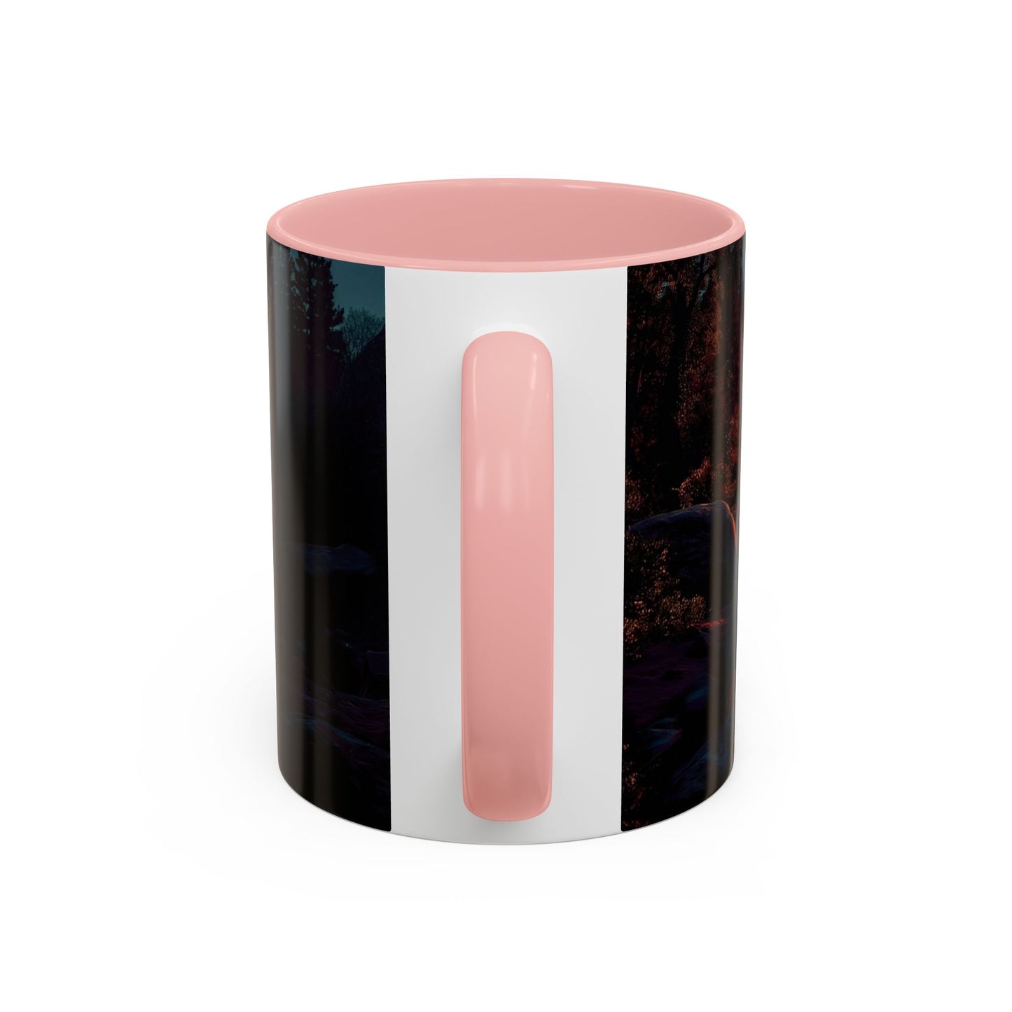 Celestial Reflections Accent Coffee Mug (11, 15oz) – Half Dome’s Starlit Mirror