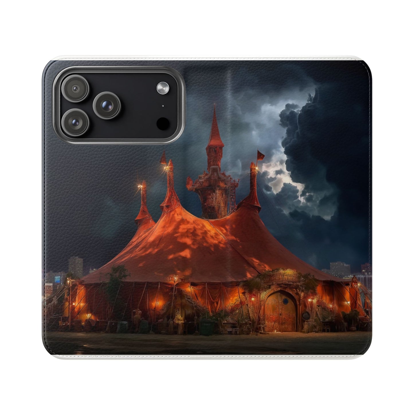 Stormgate Tents Flip Cases – Crimson Carnival Gates