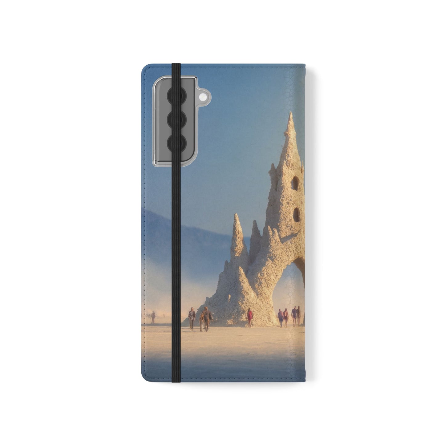 White Tower Flip Cases – Salt Desert Gateway Art