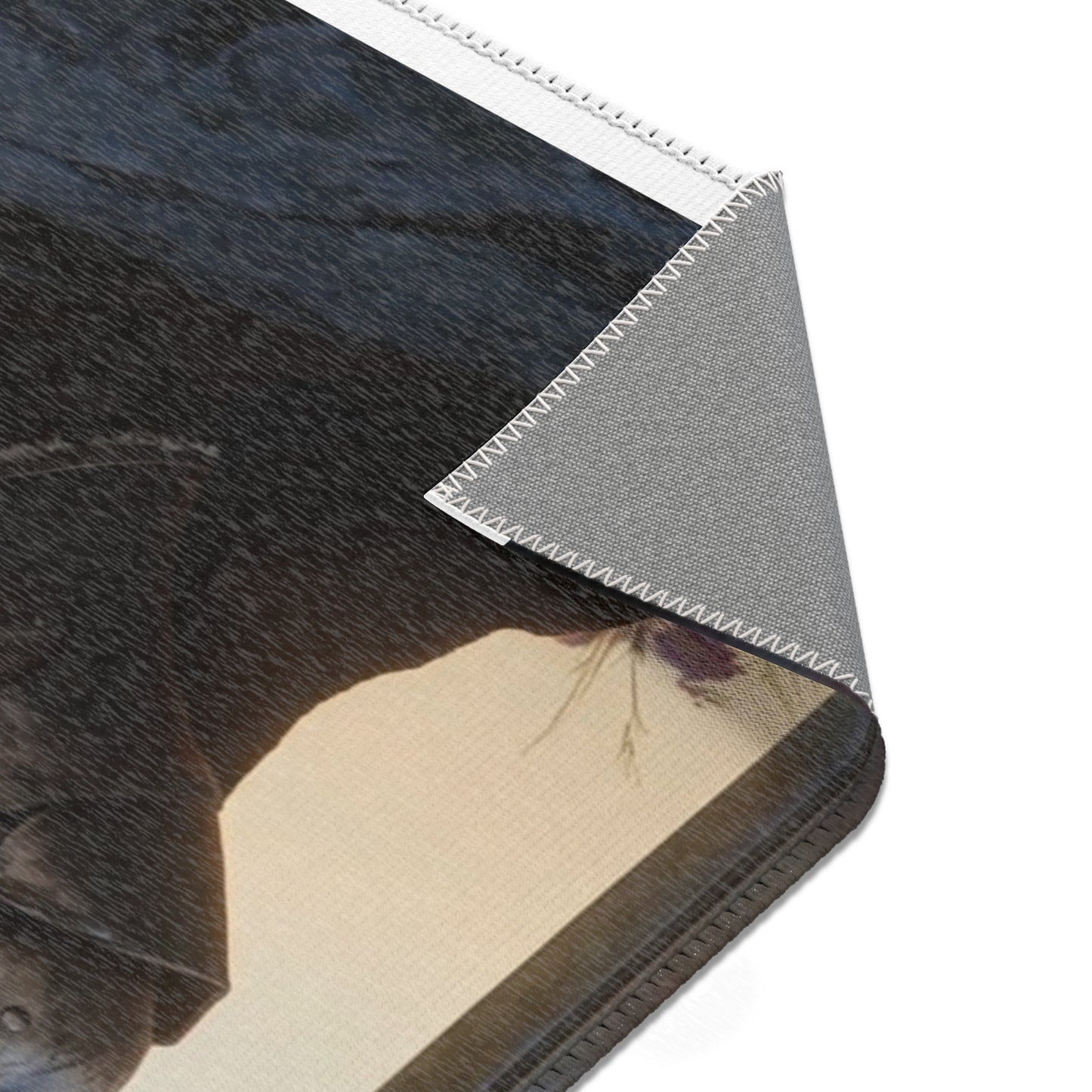 Dragon Sentinel Area Rugs – Sunset Peak Guardian Scene