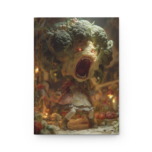 Vegetable Market Goblin Journal Matte – Roaring Broccoli Guardian