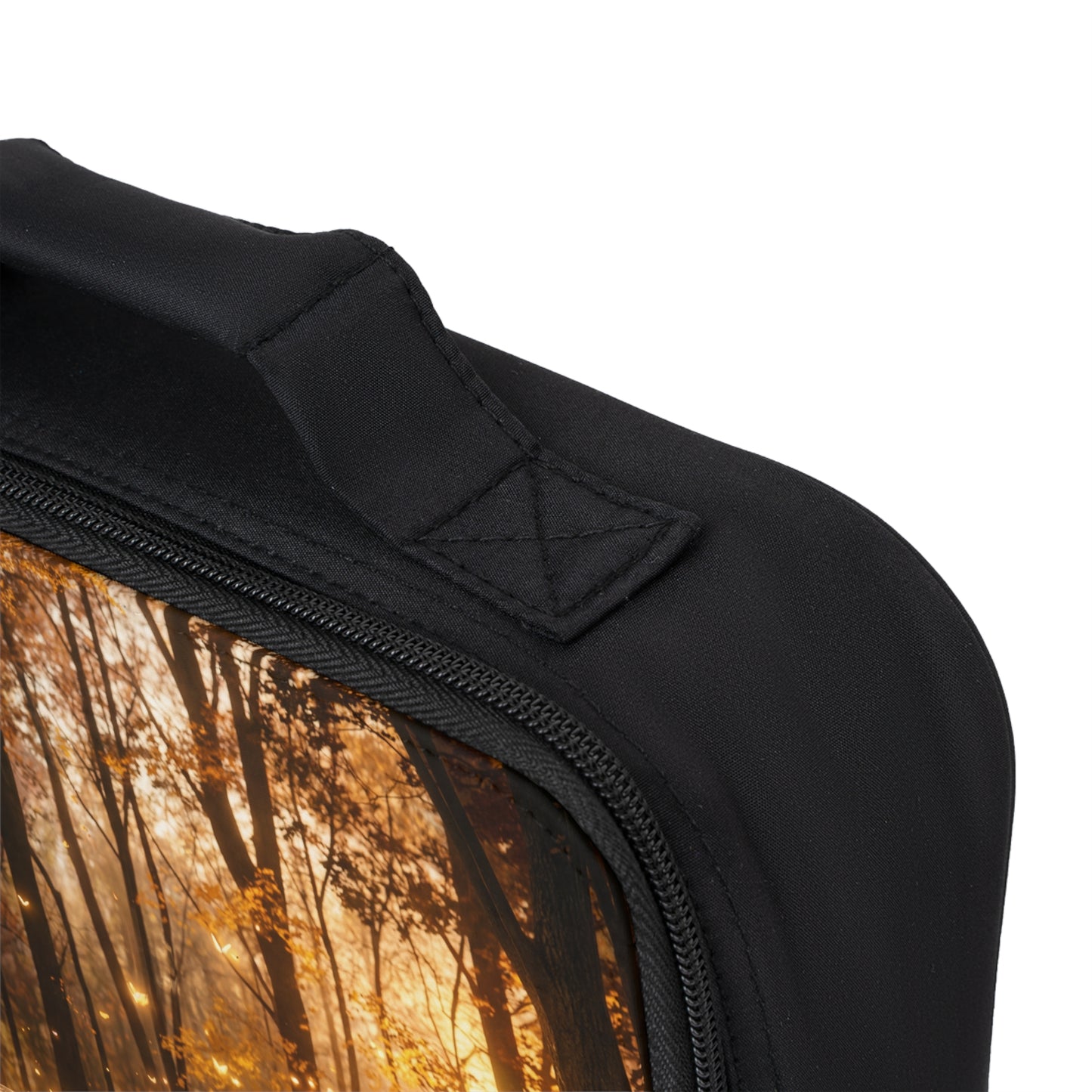 Golden Veil Forest Witch Lunch Bag – Sunlit Autumn Enchantment