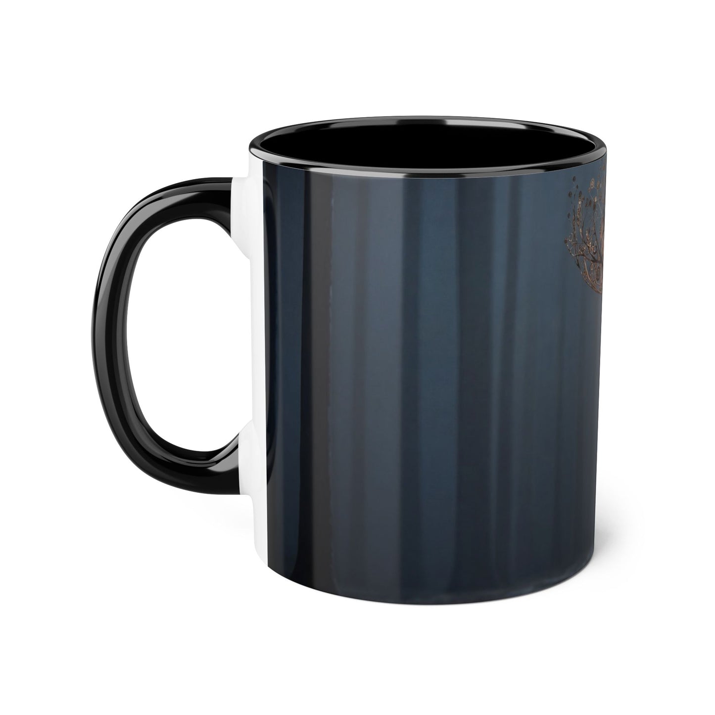 Gears and Timber Accent Mugs, 11oz – Clockwork Spirit Forest Walker