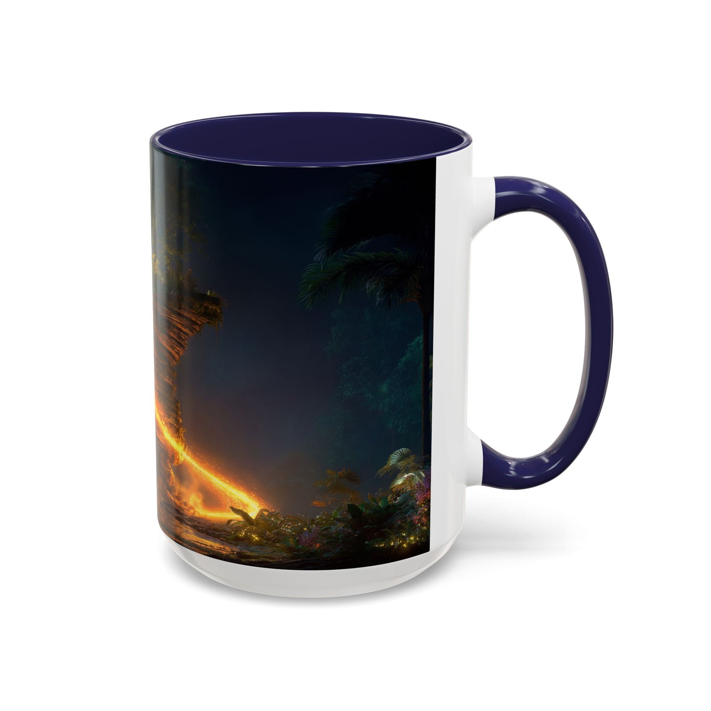 Floating Stone Temple Mug – Twilight Portal Dreamscape