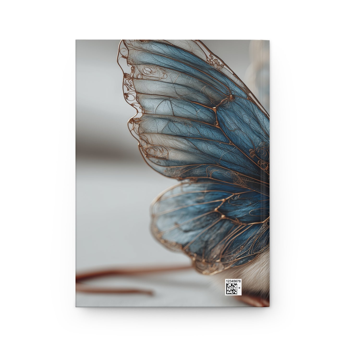 Blue-winged Fairy Mouse Hardcover Journal Matte – Whispers of the Quiet Winged