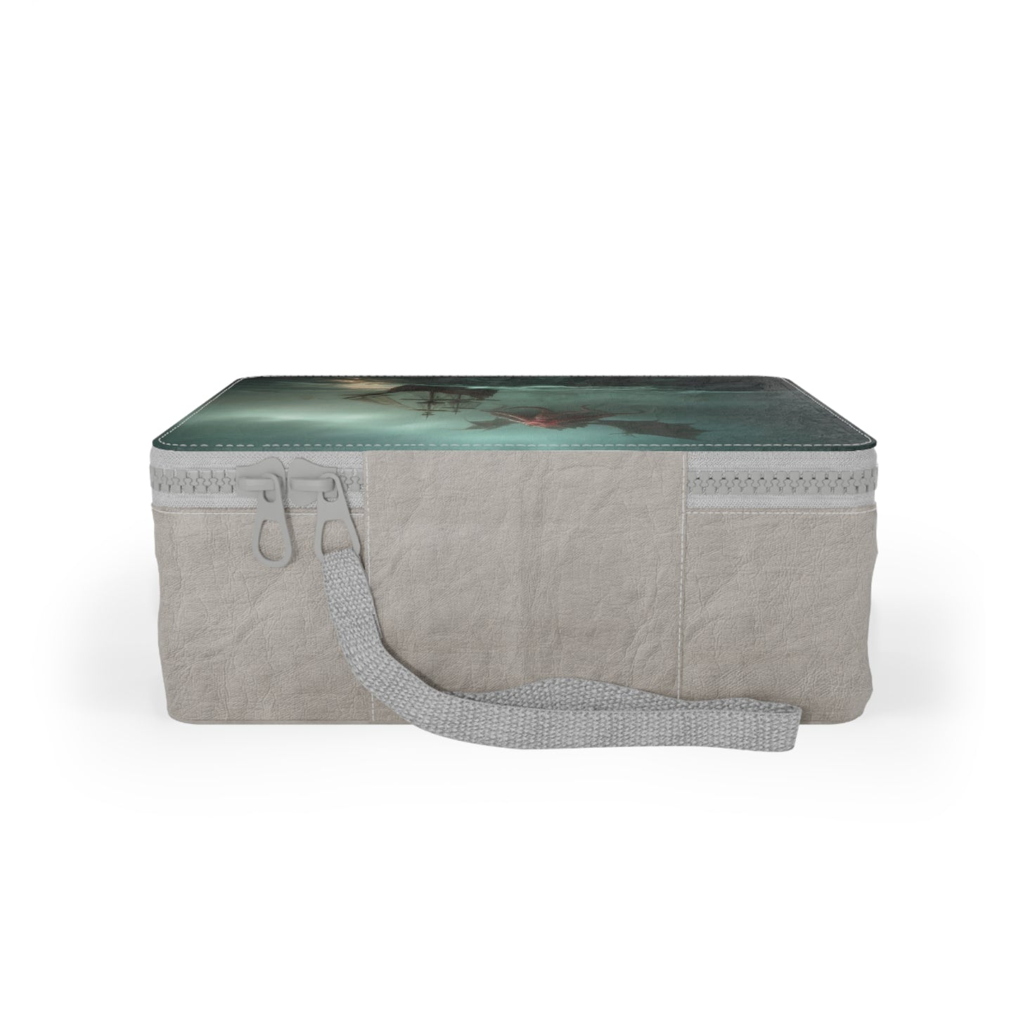 Deep Sea Leviathan Paper Lunch Bag – Crimson Cthulhu Storm Quest
