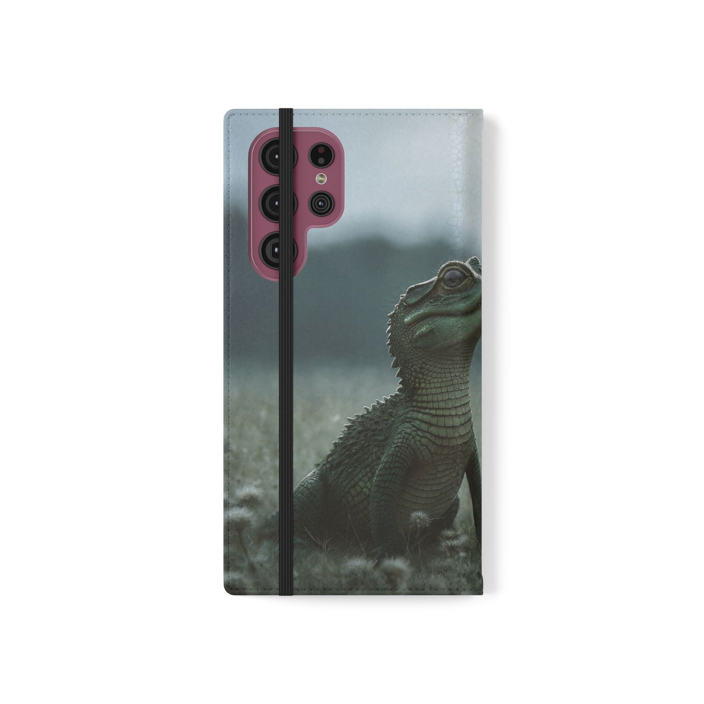 Gentle Croc & Butterfly Flip Cases – Tender Meadow Guardian Scene