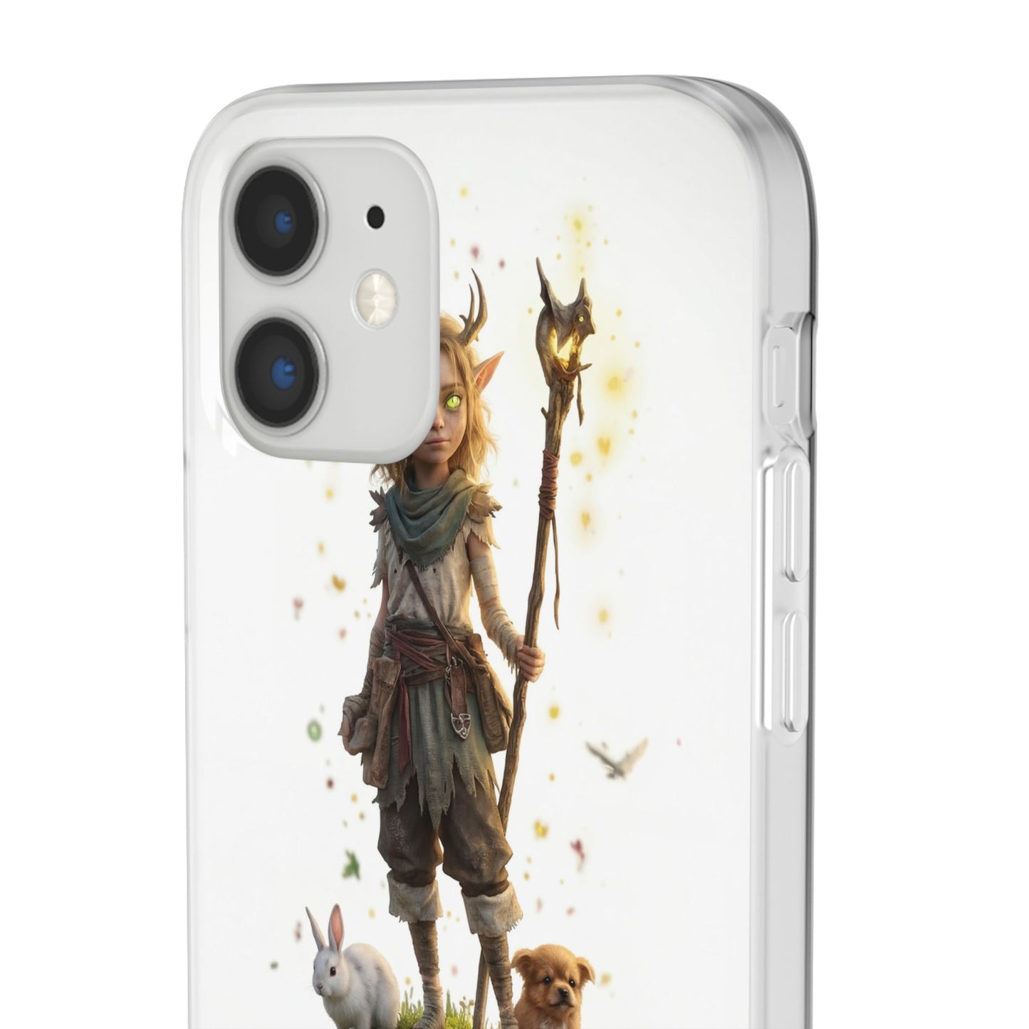 Forest Sentinel Flexi Cases – Luminescent Deerhorn Guardian