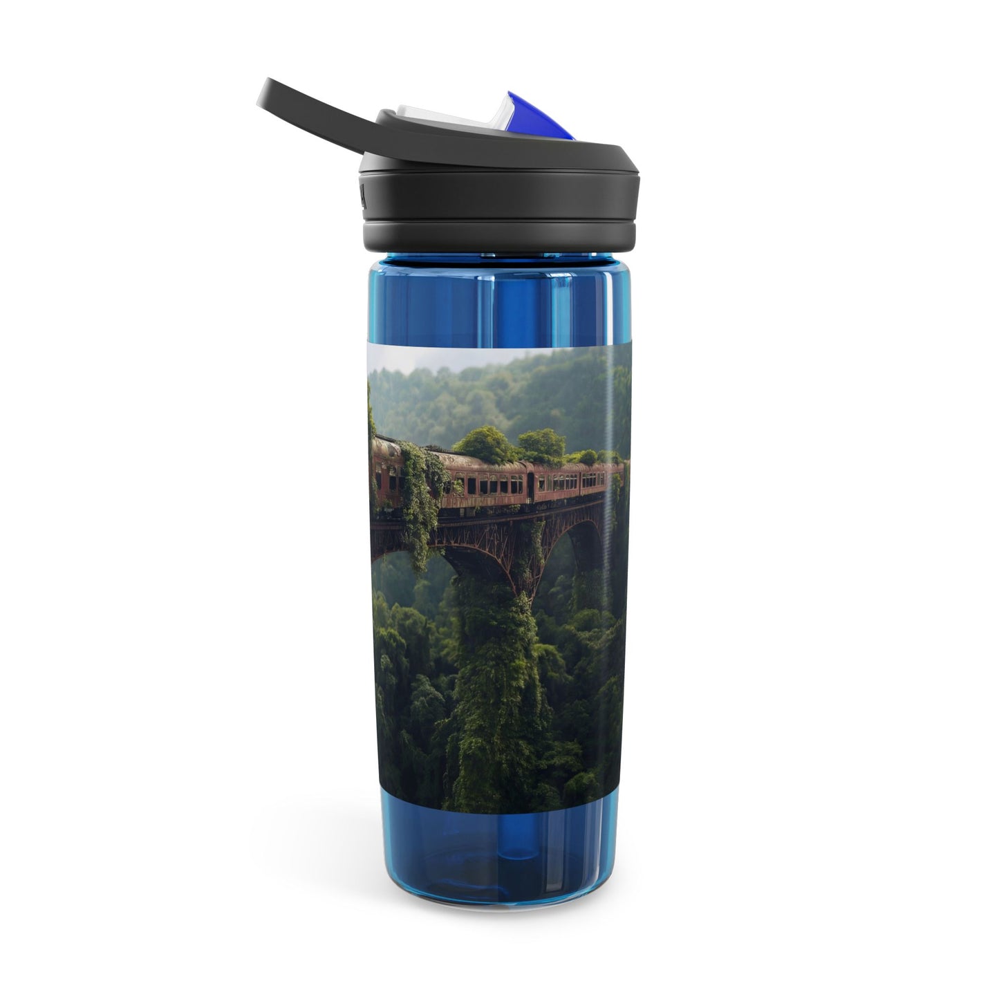 Overgrown Train Bridge CamelBak Eddy® Water Bottle, 20oz\25oz – Verdant Ruin Reverie