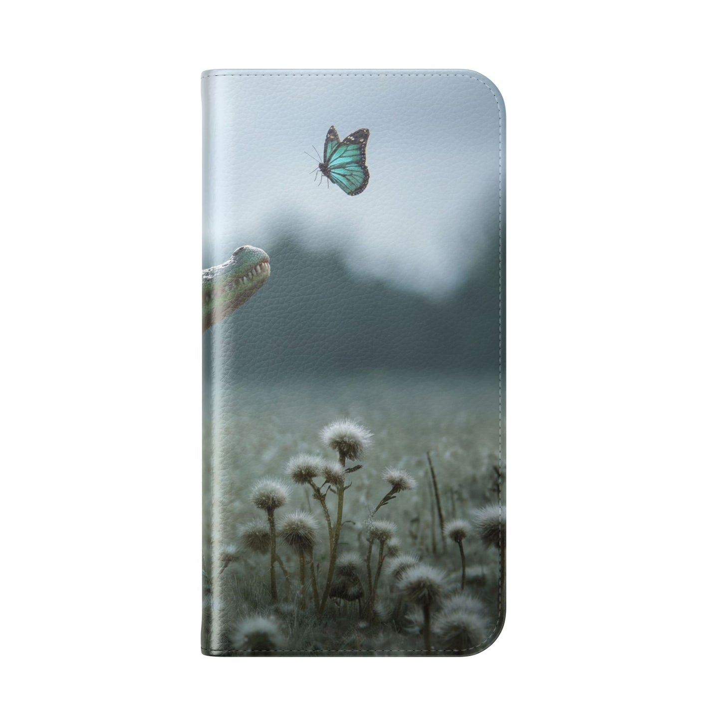 Gentle Croc & Butterfly Flip Cases – Tender Meadow Guardian Scene