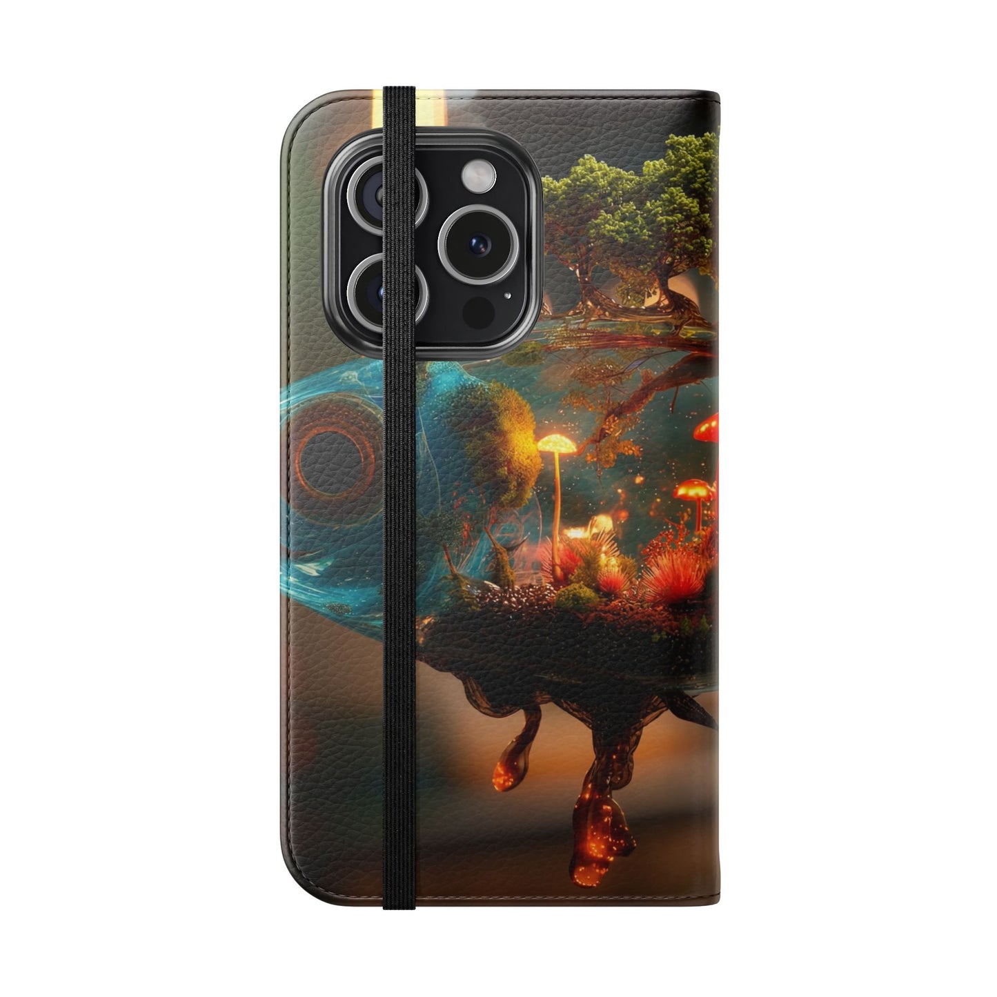 Forest Fish Flip Case – Liquid Glowwood Dreamscape