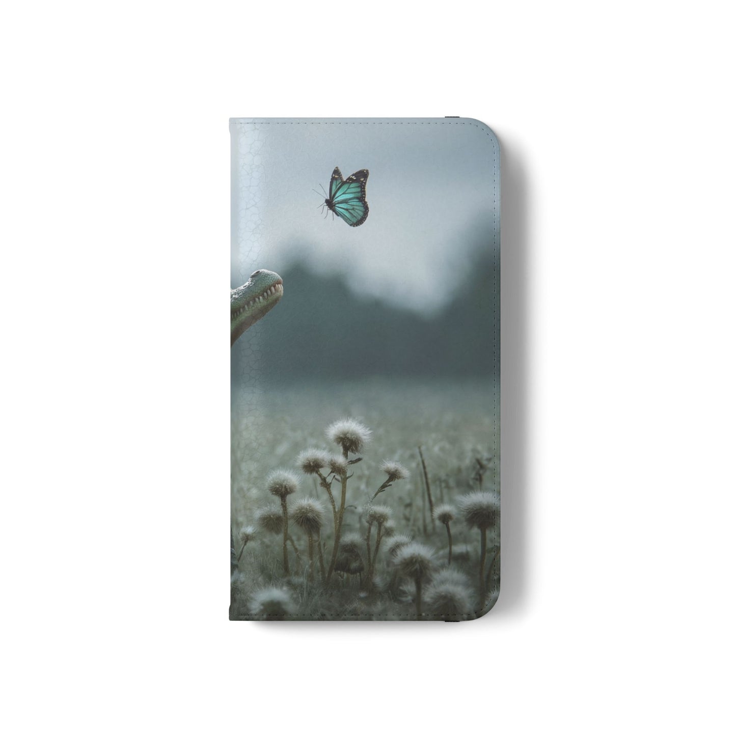 Gentle Croc & Butterfly Flip Cases – Tender Meadow Guardian Scene