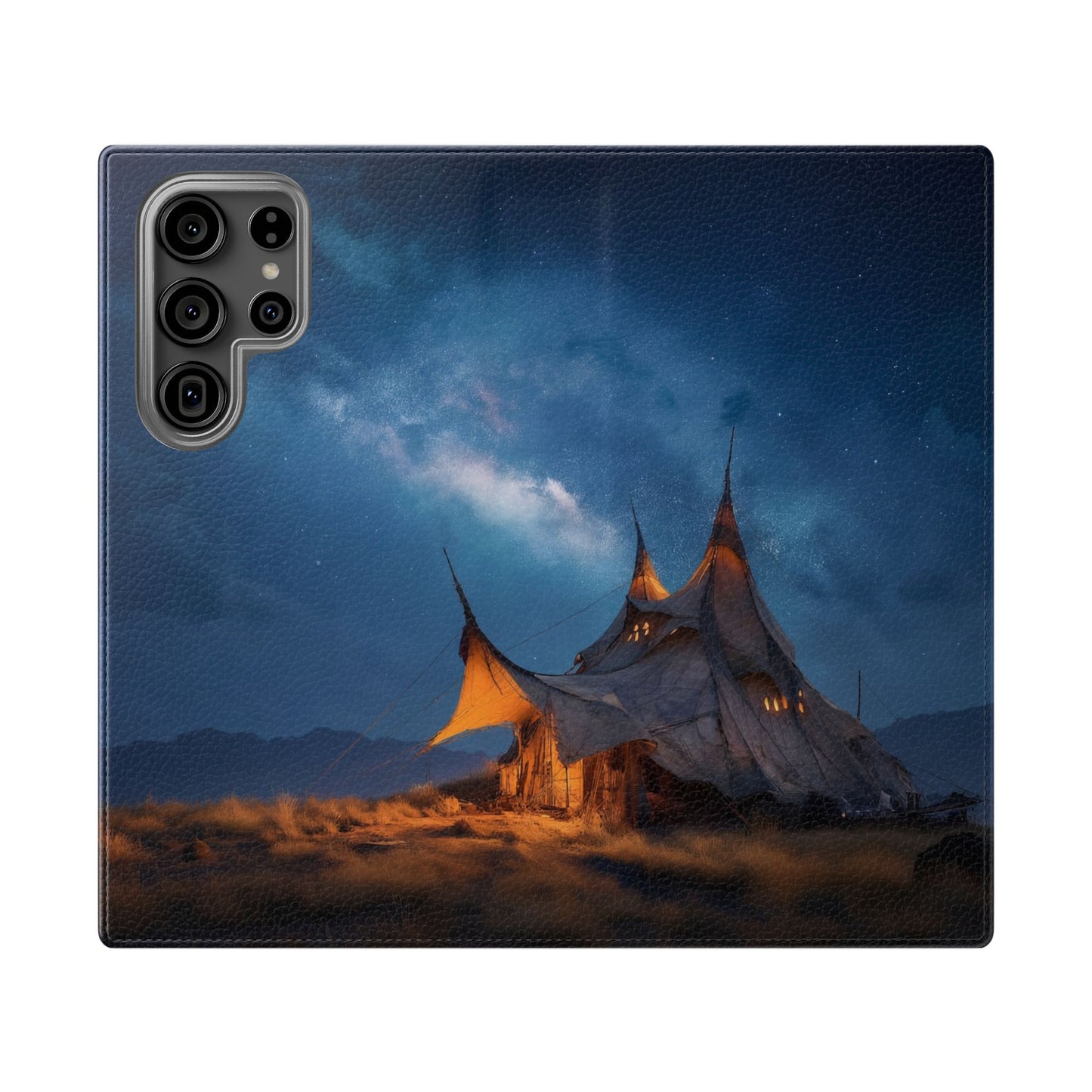 Stardust Nomad Tent Flip Cases – Milky Way Caravan Canvas