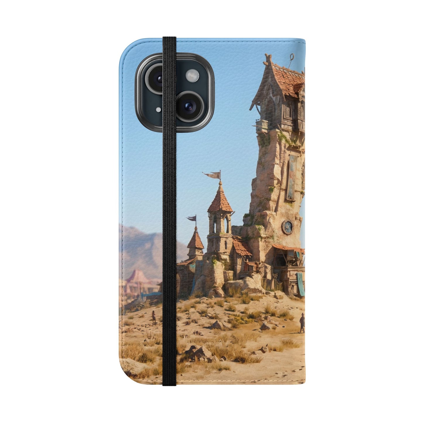 Desert Sentinel Gate Flip Cases – Weathered Archway Journey