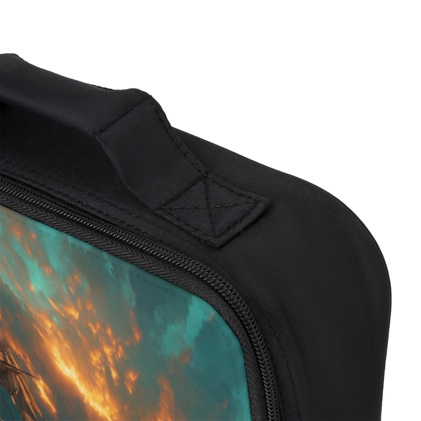 Storm-Sailed Galleon Lunch Bag – Sunset Harbor Whispers