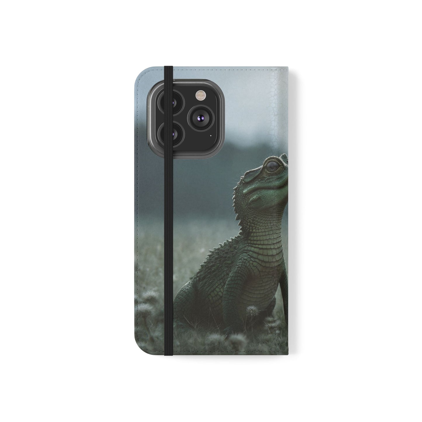 Gentle Croc & Butterfly Flip Cases – Tender Meadow Guardian Scene
