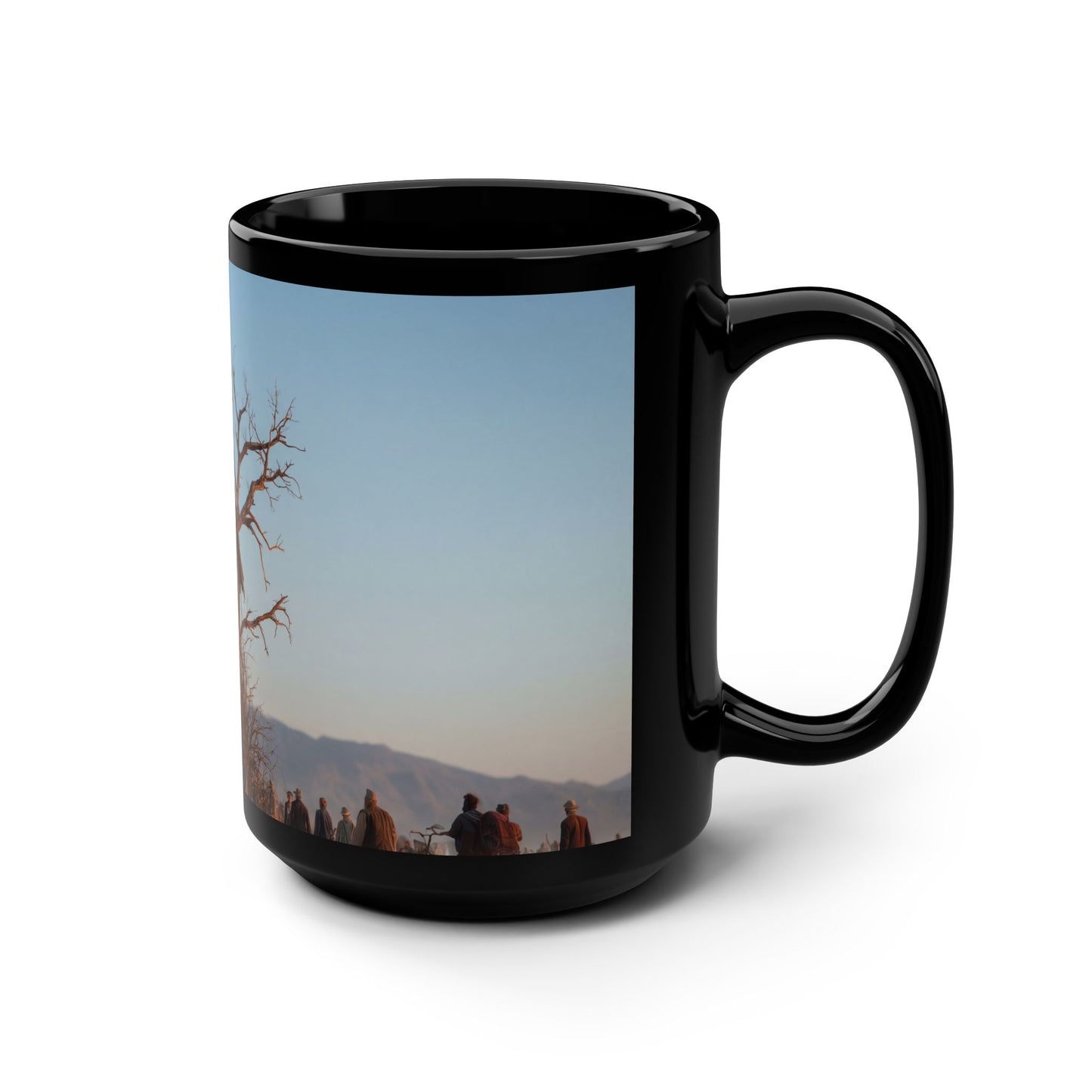 Clocktower Pilgrims Black Mug, 15oz – Worn Wood and Wanderers