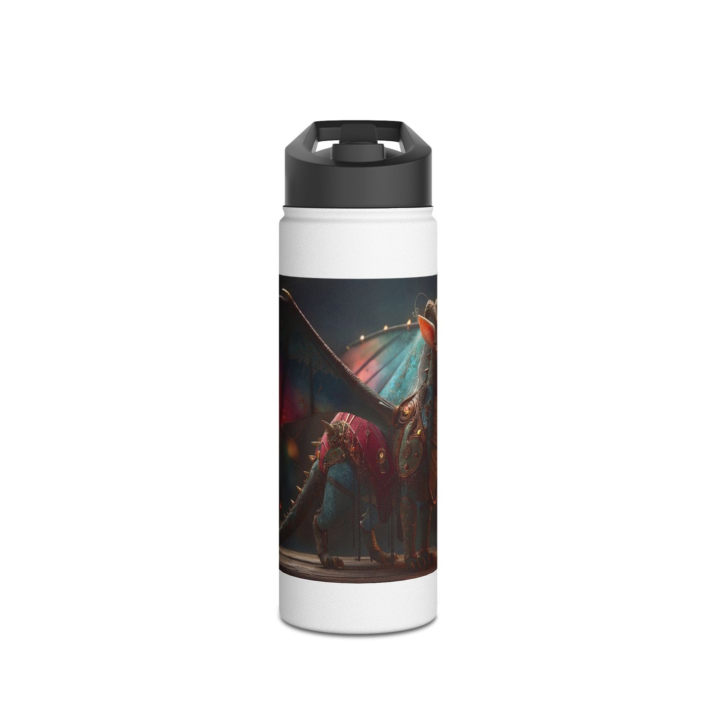 Celestial Dragon Stainless Steel Water Bottle, Standard Lid – Twilight Parade Guardian