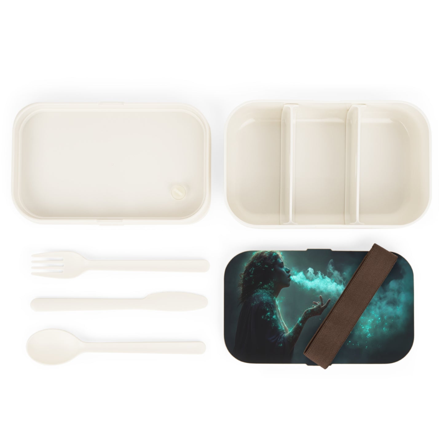 Luminescent Breath Bento Lunch Box – Whispers of the Twilight Witch