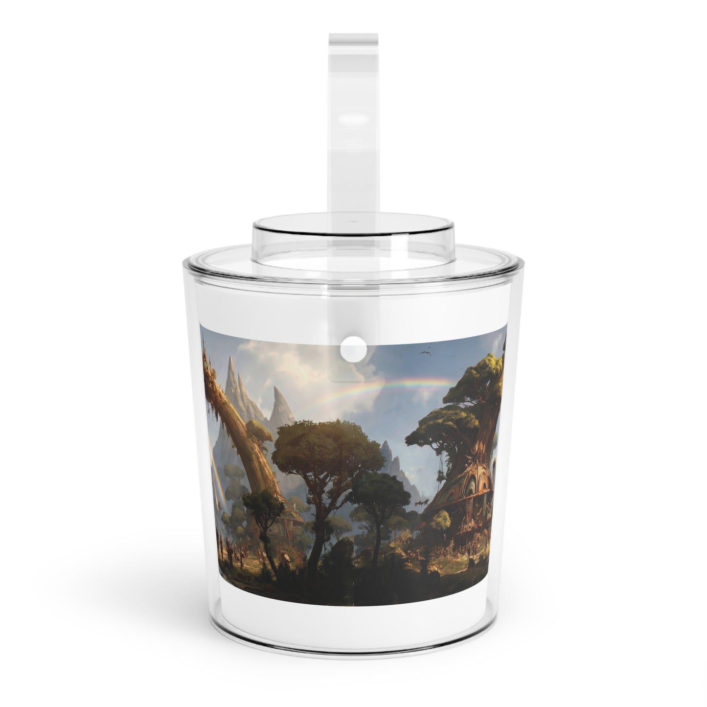 Arcane Grove Ice Bucket with Tongs – Sanctuary of Twin Rainbows
