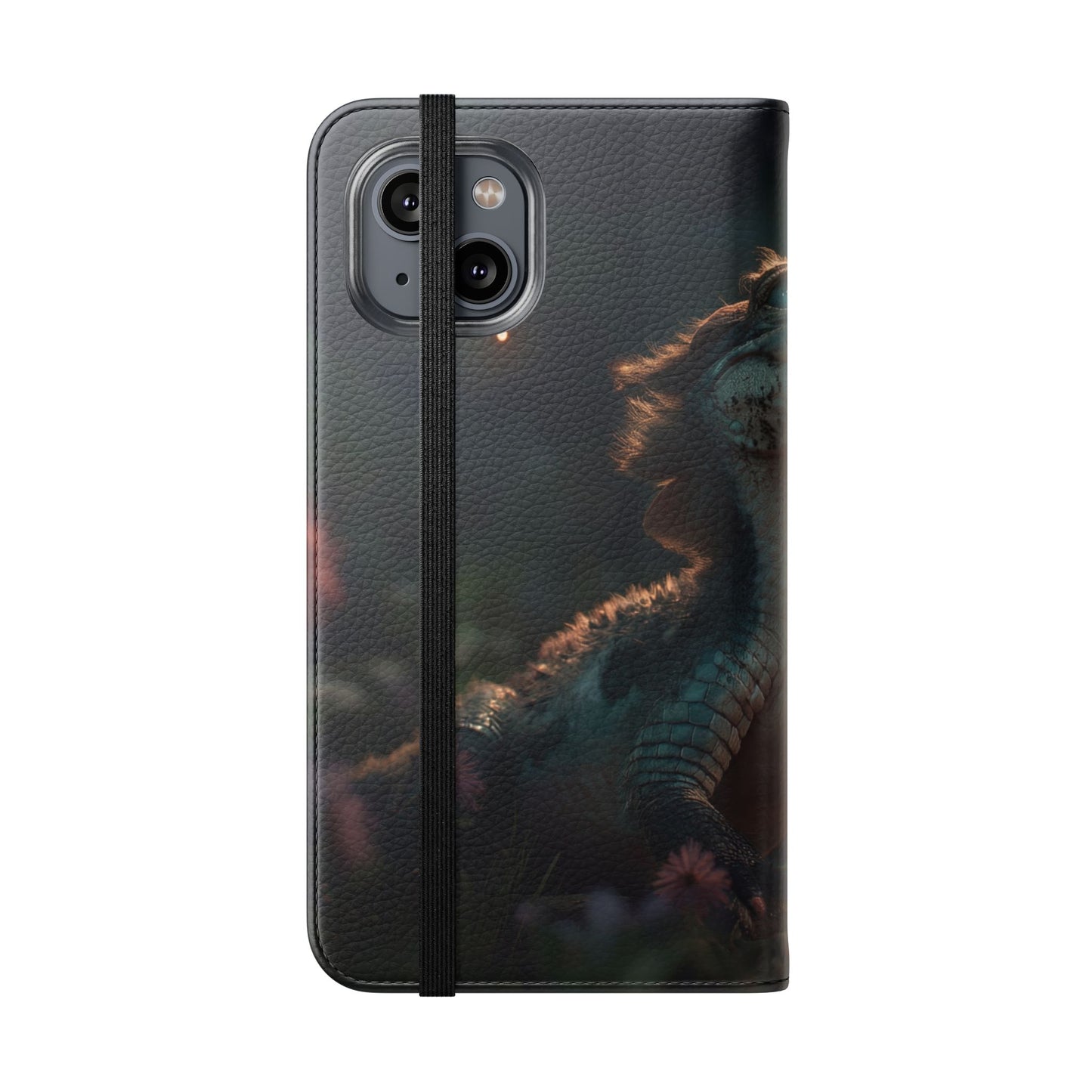 Crocodile Butterfly Flip Cases – Tender Guardian with Moth Companion