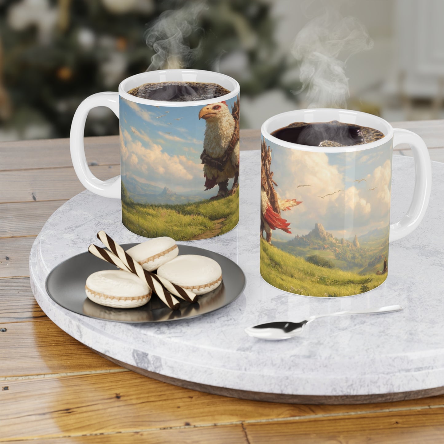 Skybound Eagle Riders Ceramic Mugs (11oz\15oz\20oz) – Dawn’s Pathfinder Expedition
