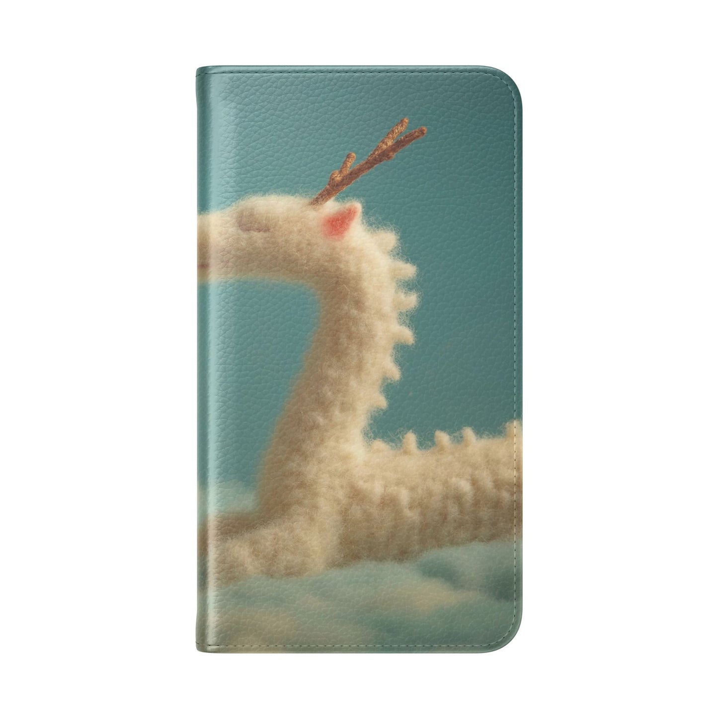 Woolly Dragon & Child Flip Cases – Cloudside Guardians