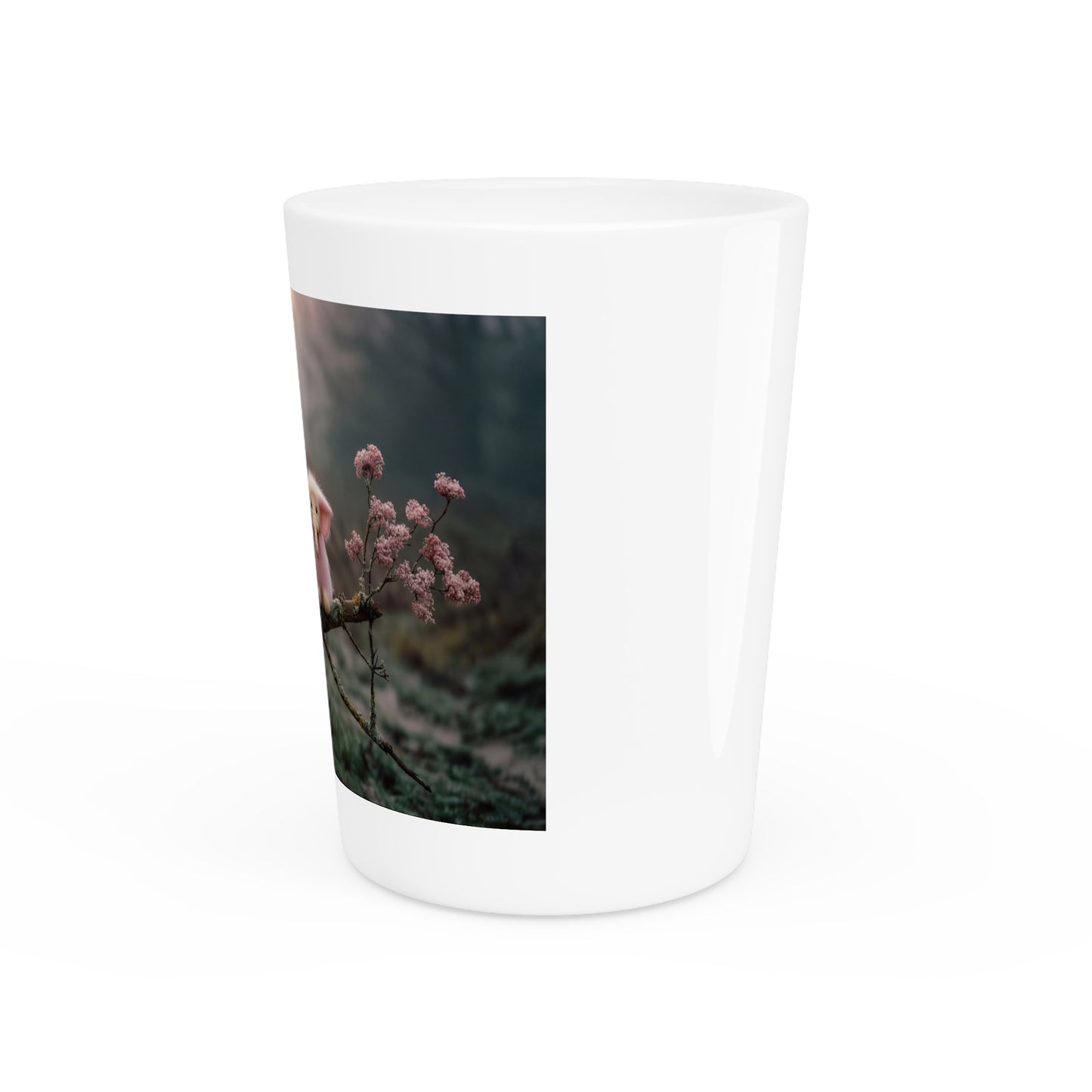 Mossy Branch Trio Shot Glass – Fuzzy Elephants at Sunset