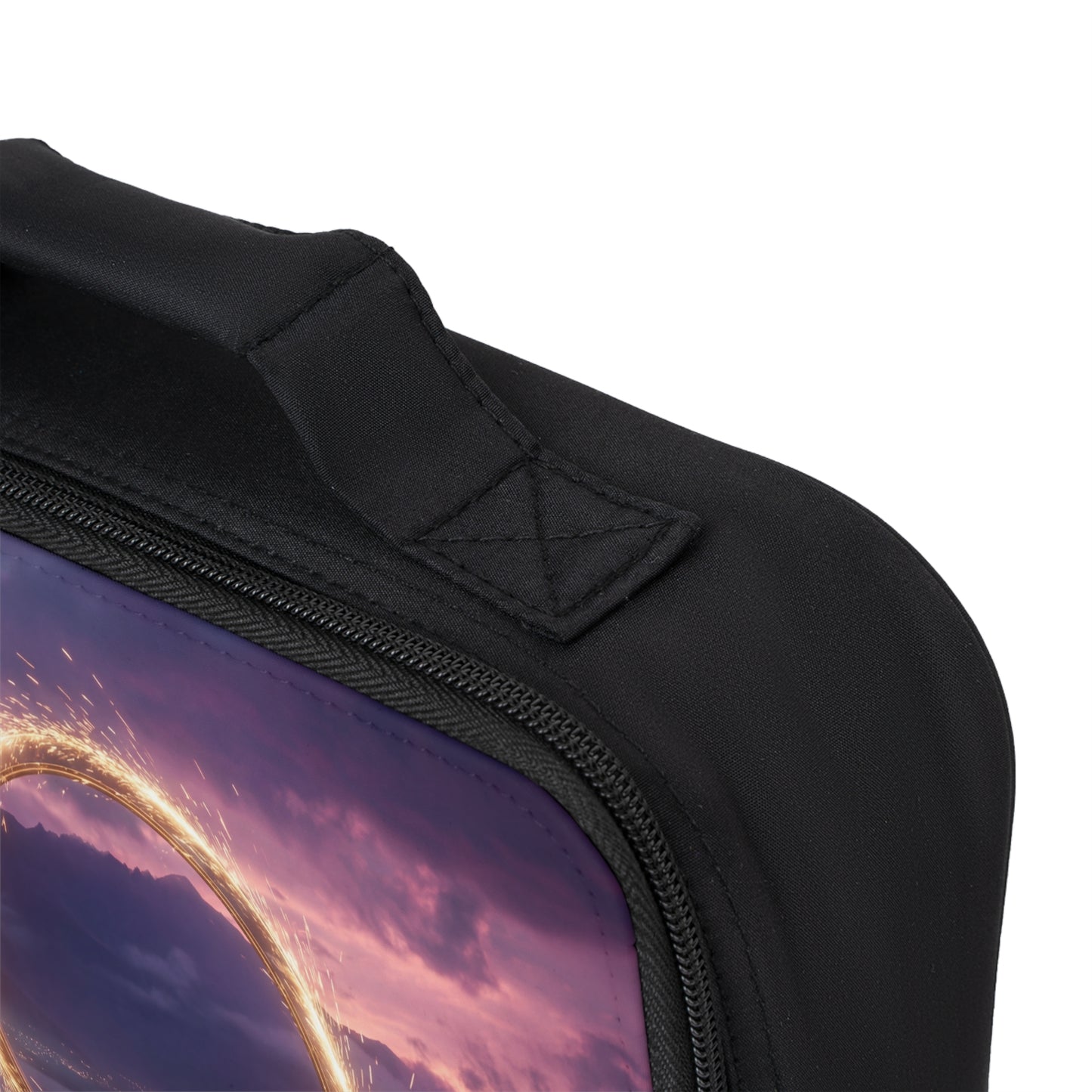 Spark Ring Sunset Lunch Bag – Gateway to Twilight Dreams