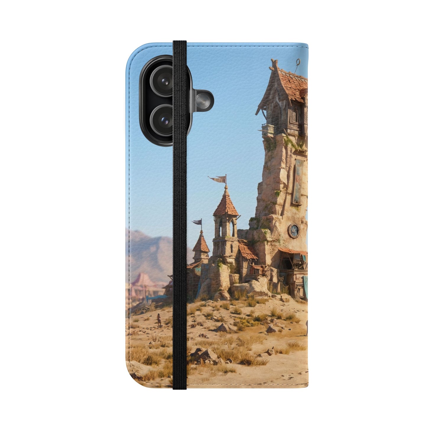 Desert Sentinel Gate Flip Cases – Weathered Archway Journey